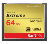 Thẻ nhớ CompactFlash Sandisk Extreme 64GB 120mb/s (Chính hãng)