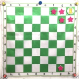 Bàn cờ vua bằng vải để treo giảng dạy (bao gồm 6 nam châm cố định các góc)