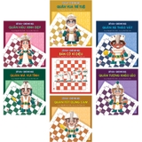 Bộ sách Cờ vua chơi mà học (trọn bộ 7 cuốn) - dành cho trẻ mẫu giáo