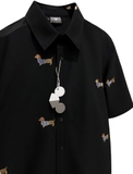 KKL DACHSHUND SHIRT (black)