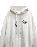 LABEL HOOD (white)