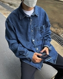 DENIM SHIRT (xanh nhạt)