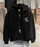 SS ZIP UP HOOD (black)