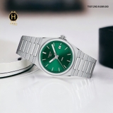 Đồng Hồ Nữ Tissot Pin T137.210.11.081.00 (T1372101108100) PRX Quartz Green Dial Sapphire