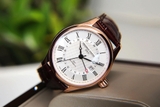 ĐỒNG HỒ FREDERIQUE CONSTANT FC-350MC5B4 AUTOMATIC GMT SILVER DIAL DÂY DA