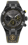 ĐỒNG HỒ NAM MAURICE LACROIX AI6018-PVB01-331-1 AIKON AUTOMATIC DÂY DA