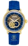 ĐỒNG HỒ NAM BENTLEY BL1798-20KNN-K AUTOMATIC SKELETON CASE GOLD DÂY DA