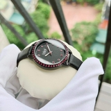ĐỒNG HỒ NỮ BURGI QUARTZ CRYSTAL BLACK DIAL BUR161BK