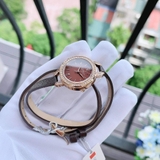 ĐỒNG HỒ NỮ CARAVELLE 44L130 DÂY DA CASE 28MM
