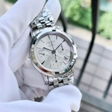 ĐỒNG HỒ  LONGINES FLAGSHIP CHRONOGRAPH AUTOMATIC SILVER L4.803.4.72.6 (L48034726)