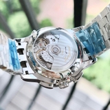 ĐỒNG HỒ  LONGINES FLAGSHIP CHRONOGRAPH AUTOMATIC SILVER L4.803.4.72.6 (L48034726)