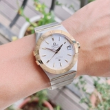 OMEGA CONSTELLATION AUTOMATIC WHITE OPALINE MENS DIAL 123.20.38.21.02.006 (12320382102006)