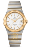 OMEGA CONSTELLATION AUTOMATIC WHITE OPALINE MENS DIAL 123.20.38.21.02.006 (12320382102006)