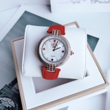 ĐÔNG HỒ NỮ GV2 BY GEVRILMATERA DIAMOND MOTHER OF PEARL DIAL LADIES WATCH 12804