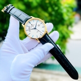 ĐỒNG HỒ NAM BENTLEY BL1864-10MKWB CLASSIC CASE GOLD DÂY DA