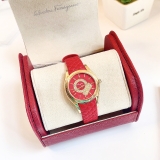 ĐỒNG HỒ NỮ SALVATORE FERRAGAMO FG4070014 LIRICA DIAMOND RED DIAL