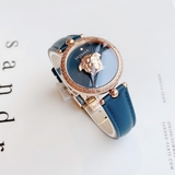 ĐỒNG HỒ NỮ VERSACE PALAZZO EMPIRE TEAL LEATHER WATCH 34MM VECQ00318