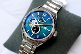 ĐỒNG HỒ NAM ORIENT STAR SEMI SKELETON BLUE GREEN GRANDIENT  MOP DIAL - RK-BY0001A