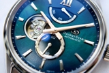 ĐỒNG HỒ NAM ORIENT STAR SEMI SKELETON BLUE GREEN GRANDIENT  MOP DIAL - RK-BY0001A