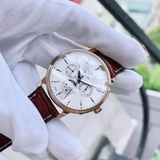 ĐỒNG HỒ NAM ZAPAL ZP201WR MẶT TRĂNG VIỀN VÀNG