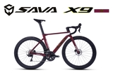 XE ĐẠP ĐUA CARBON SAVA X9.7 R7020 full Carbon, phanh Đĩa dầu