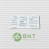 GÓI HÚT ẨM SILICA GEL 01 GRAM CHỮ ĐEN