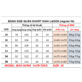 Quần short Kaki đẹp LADOS - 4031