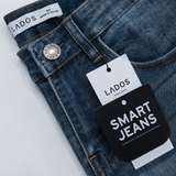 Quần Jean nam cao cấp form SMART JEAN, chất dày dặn co giãn Lados - 4097