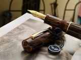 Bút Mực Leonardo Officina Italiana MZG Masterpiece Ebonite Flame Limited Edition