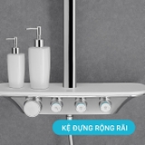 Cây sen tắm đứng nóng lạnh Inax BFV-655T tự động (BFV655S)