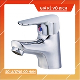 Vòi lavabo chậu rửa mặt Caesar B120CU nóng lạnh xả nhấn