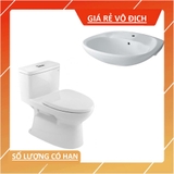 Combo bồn cầu 1 khối Inax AC-969VN + Lavabo L284V