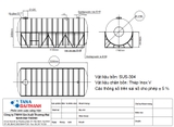 Bồn nước Inox 12000 lít ngang Đại Thành I304 (12000l)