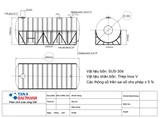 Bồn nước Inox 4000 lít ngang Đại Thành I304 (4000l)