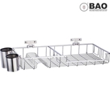 Kệ Inox Bao VTL370 - Phụ kiện nhà vệ sinh, nhà tắm