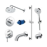 Bộ sen tắm âm tường Toto GLOBAL FITTINGS TBW01004A nóng lạnh