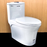 Bồn cầu 1 khối Ryoni 810P + Lavabo L102