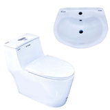 Bồn cầu 1 khối Ryoni 816P + Lavabo L102