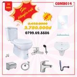 Combo Bồn cầu 2 khối Bồn cầu Ryoni R302 COMBO14