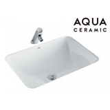 Lavabo chậu rửa mặt Inax AL-2298V âm bàn sứ chống bám bẩn Aquaceramic (AL-2298V)