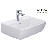 Lavabo chậu rửa mặt Inax AL-312V sứ chống bám bẩn AquaCeramic (AL312V)