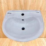 Lavabo chậu rửa mặt Ryoni L102 treo tường chân dài