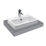 Lavabo chậu rửa mặt Viglacera V29 bán âm dương vành