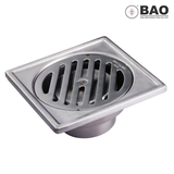 Phễu thoát sàn Inox Bao LG12060L - Phụ kiện nhà vệ sinh, nhà tắm