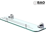 Kệ kính Inox Bao M8-802 - Phụ kiện nhà vệ sinh, nhà tắm