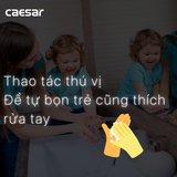 Hộp xà phòng nước đôi gắn tường Caesar Q832