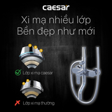 Sen tắm đứng âm tường Caesar S578C nóng lạnh