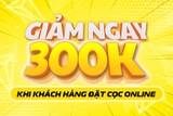 GIẢM NGAY 300K - KHI KHÁCH HÀNG ĐẶT CỌC ONLINE TẠI HOÀNG ANH MOBILE