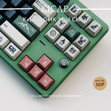 Bộ keycap Cherry GMK Wild Clone cao cấp