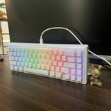 Bộ keycap xuyên led pudding pbt doubleshot